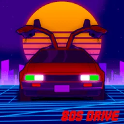 Logo da 80s Drive