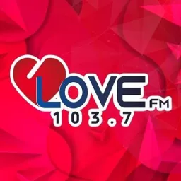 Logo da LOVE FM: All you need is Love