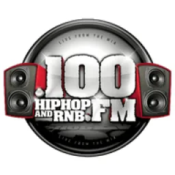 Logo da 100 Hip Hop and RNB FM (Official)